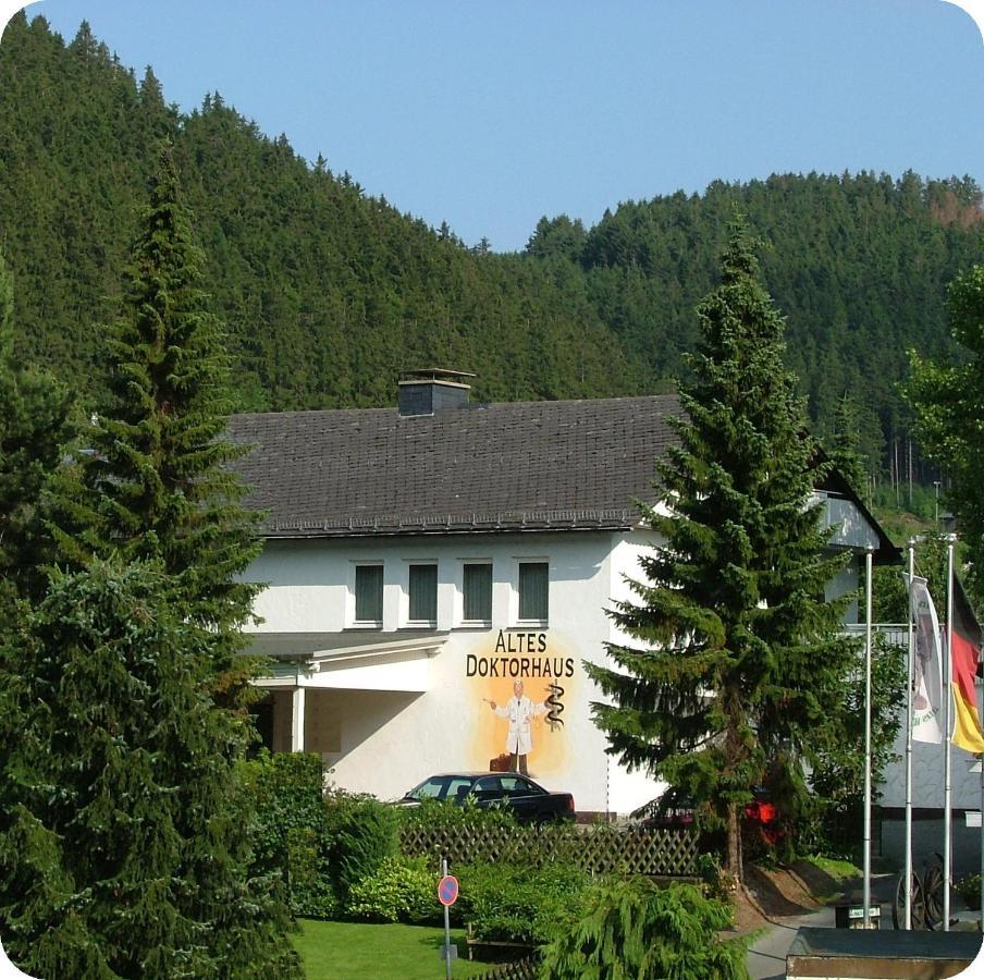 Altes Doktorhaus - Hotel Garni Віллінген Екстер'єр фото